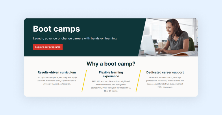 edX bootcamps