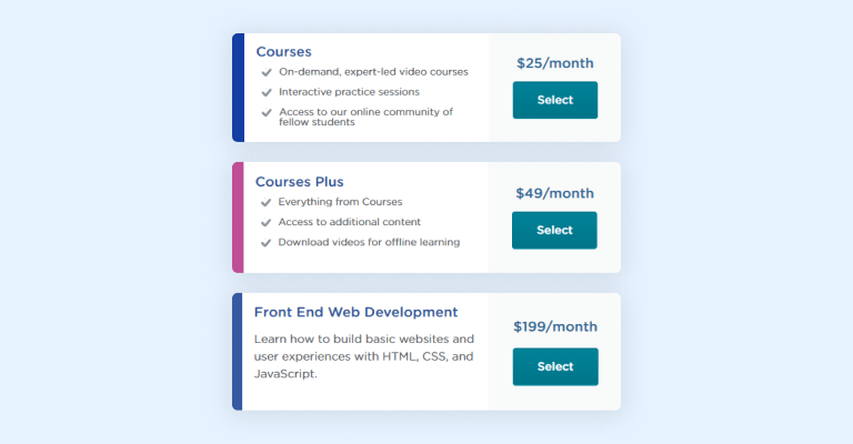 Treehouse pricing