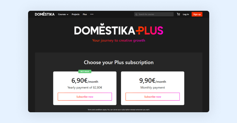 Domestika Plus